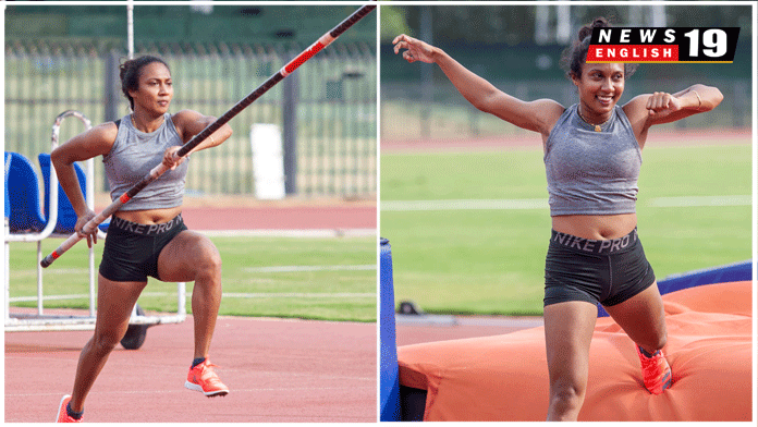 New Pole Vault National Record by Sachini Perera - NEWS 19